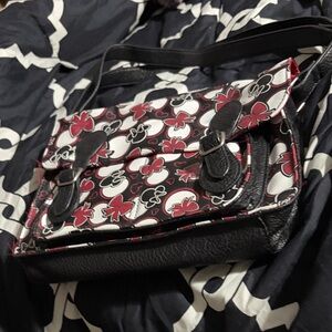 Minnie Mouse Minnie Loves Dots multicolor Shoulder Crossbody Bag - Disney Parks